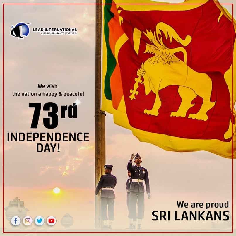 Happy 73rd Independence Day of Sri Lanka Updates